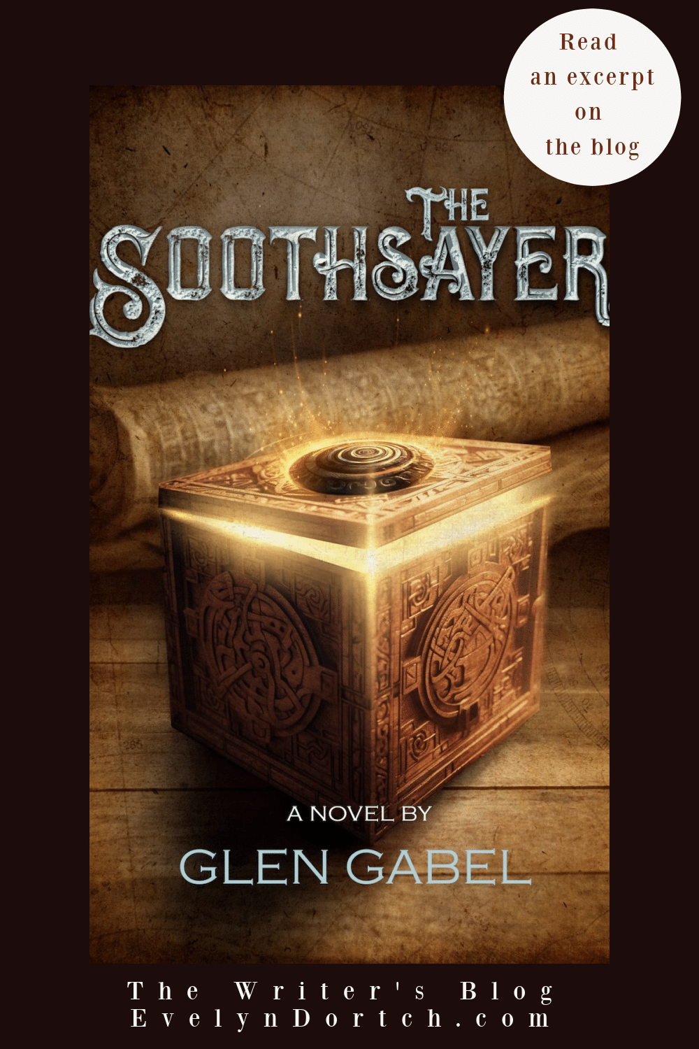 Book cover of The Soothsayer by Glen Gabel
