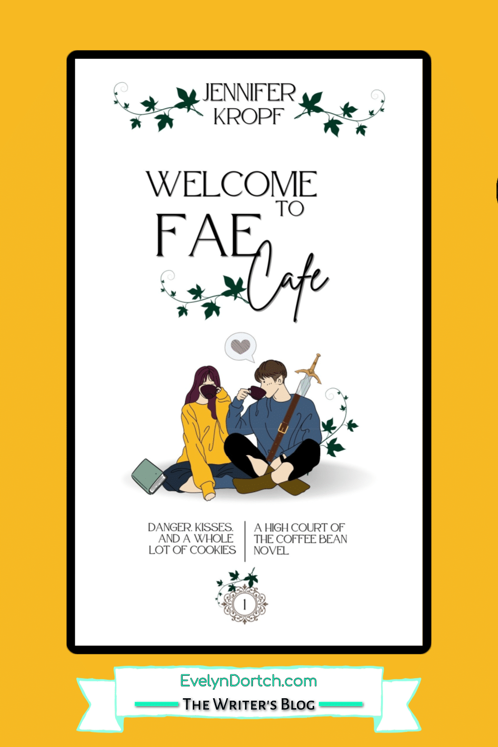 cover of the book Welcome to the Fae Cafe by Jennifer Kropf