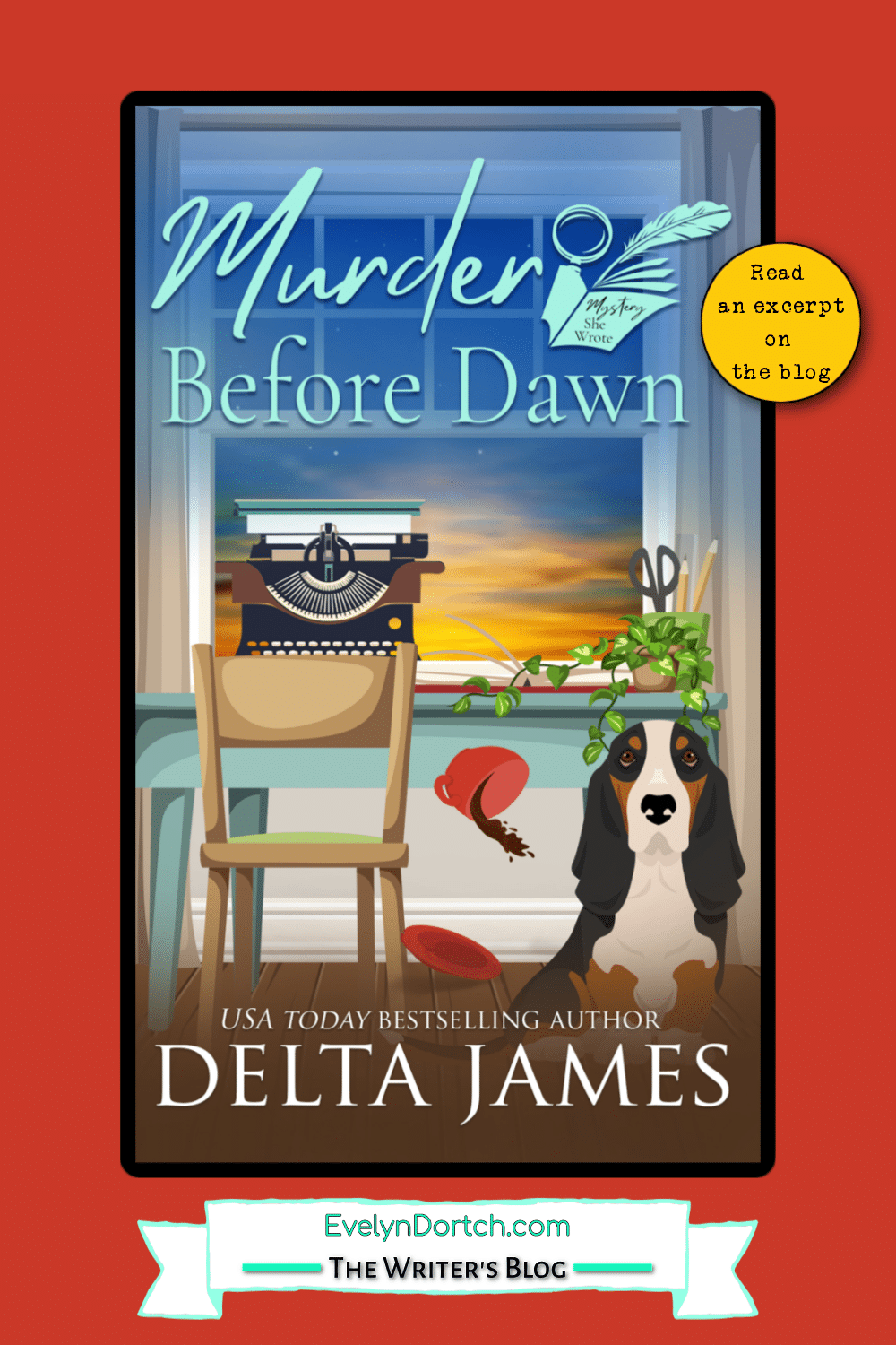 Cover of the Book Murder Before Dawn a Steamy Small Town Cozy Mystery by Delta James