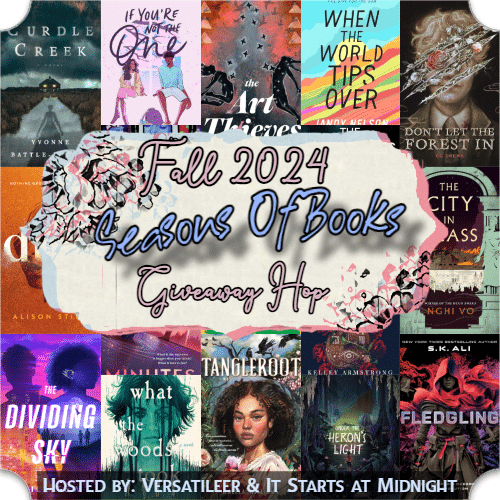 banner for the fall season of books hop giveaway