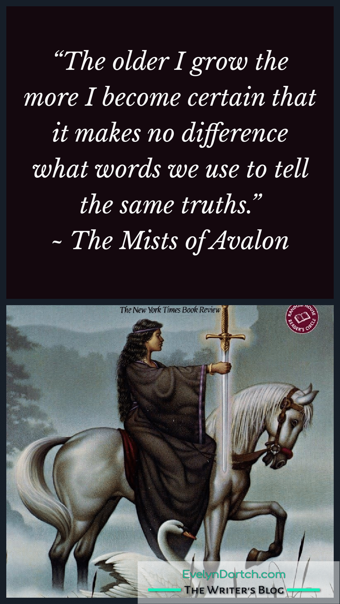 Truth quote from The Mists of Avalon by Marion Zimmer Bradley