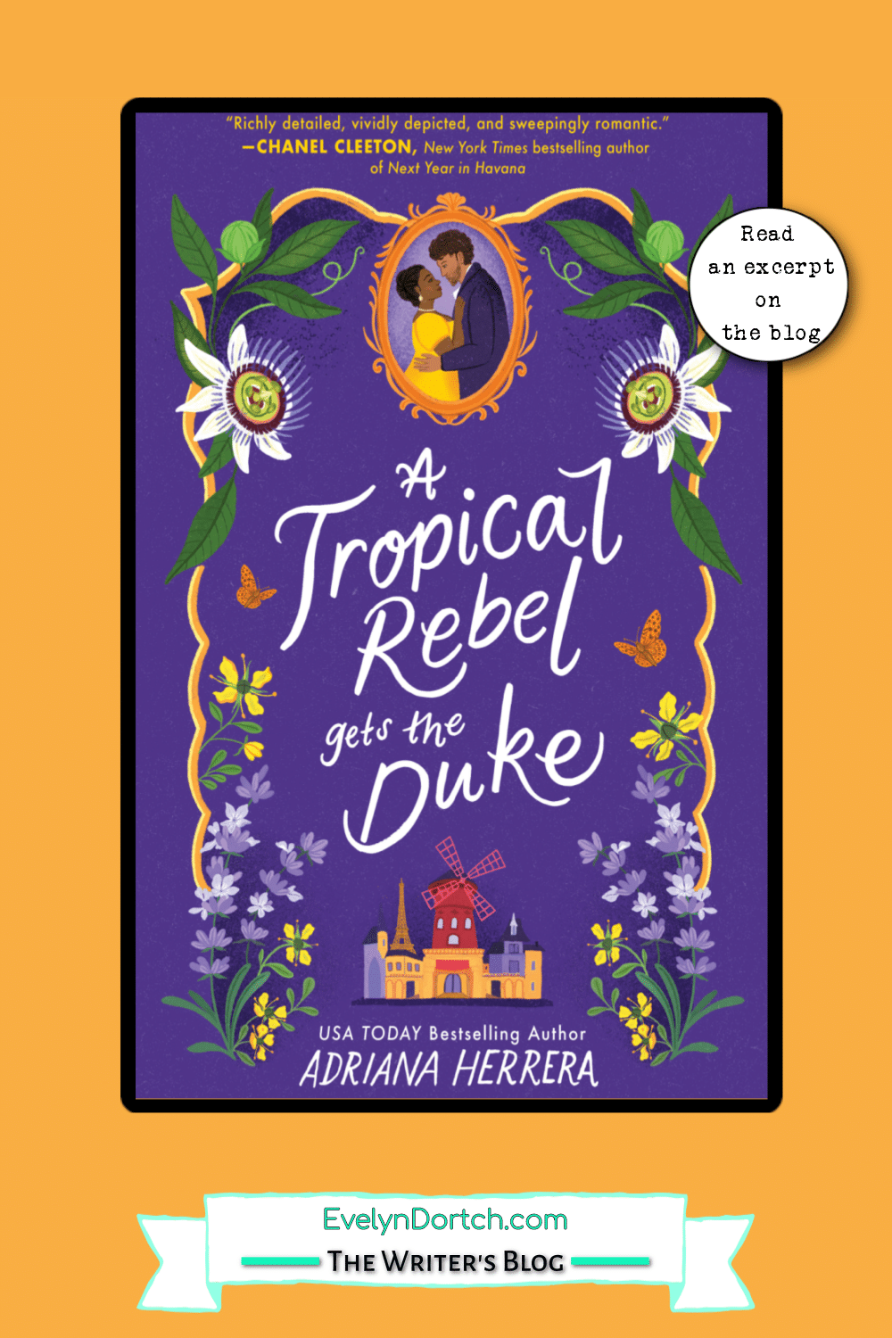 A Tropical Rebel Gets the Duke by Adriana Herrera book cover