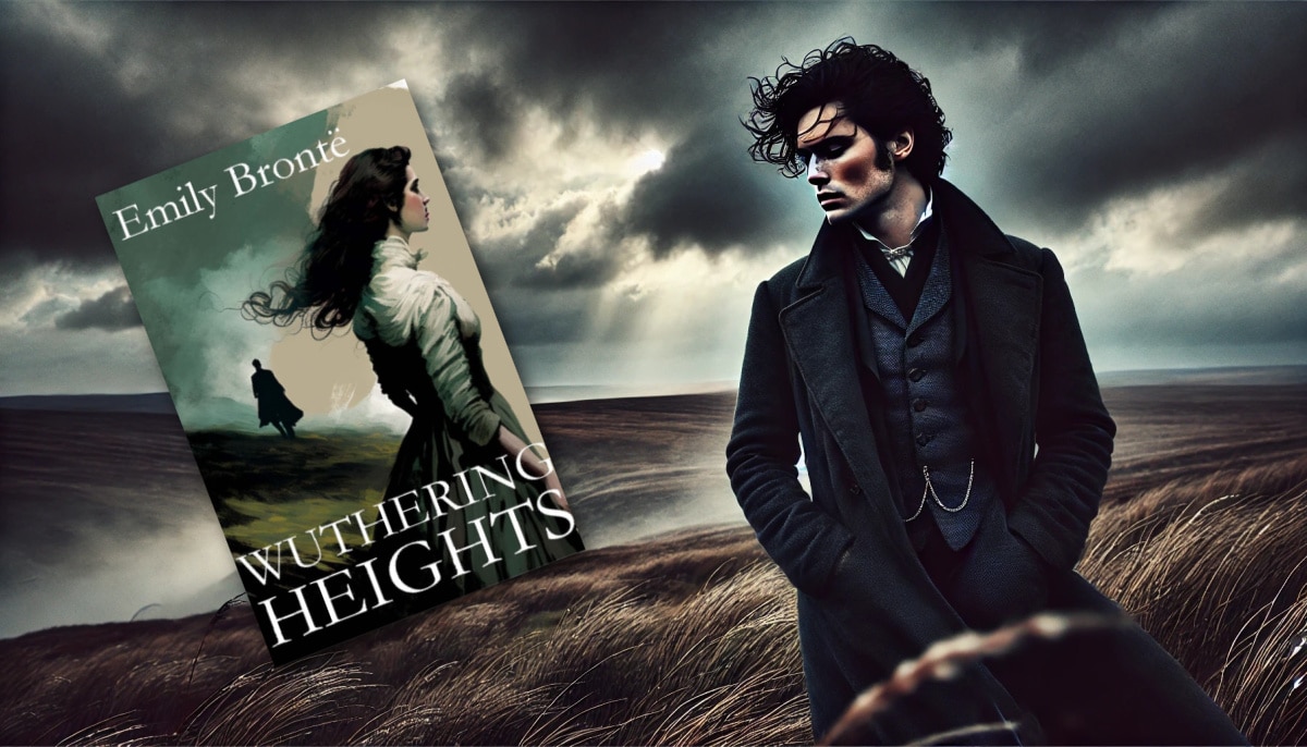 AI imagined image of Heathcliff from Wurthering Heights