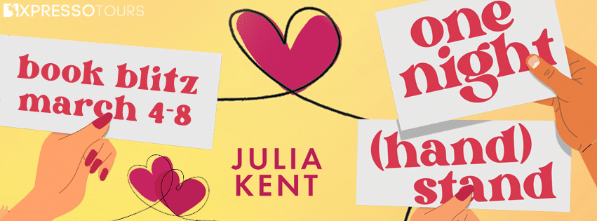 Xpresso book tour banner for one night hand stand