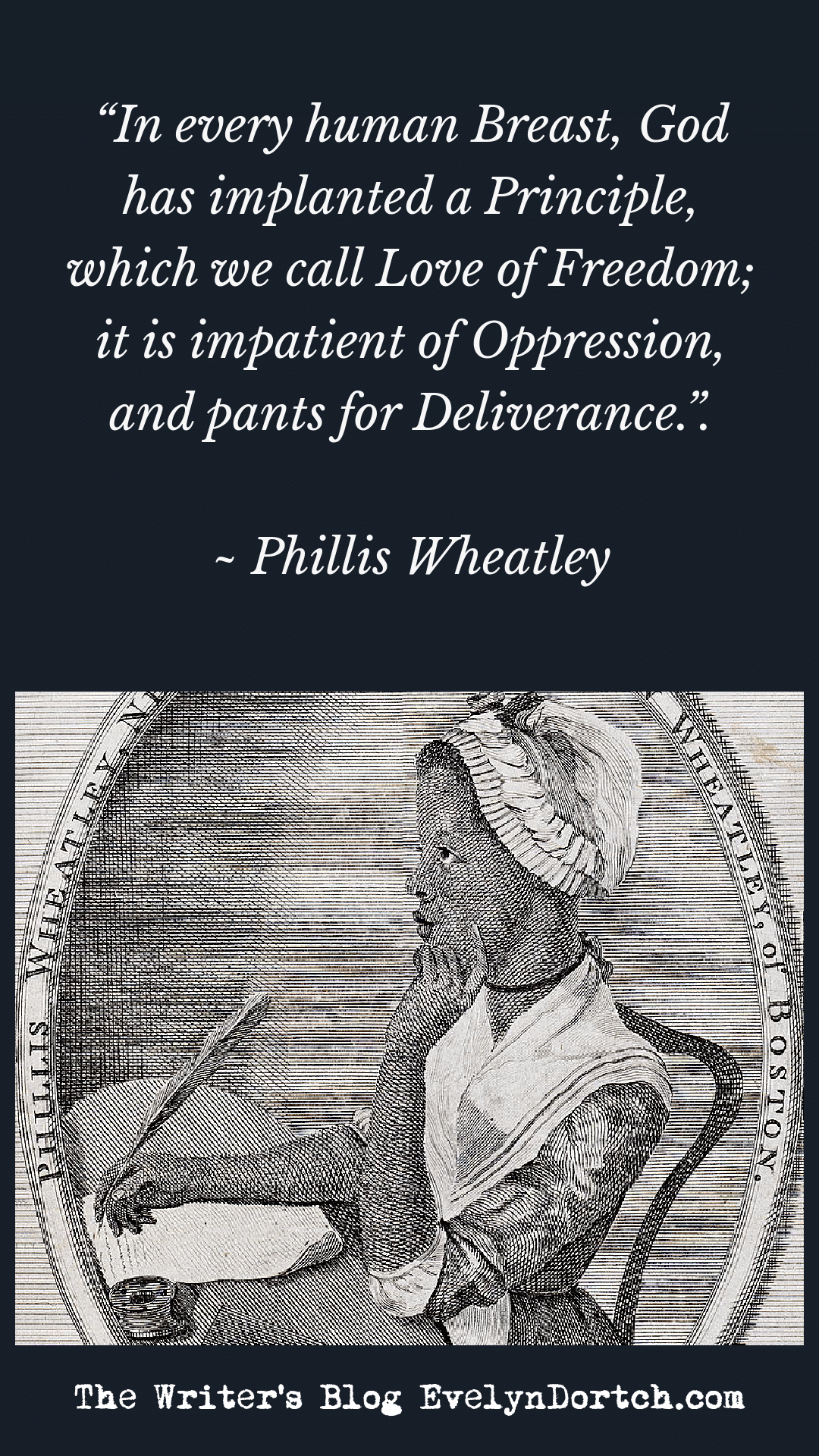 quote by Phillis Wheatley