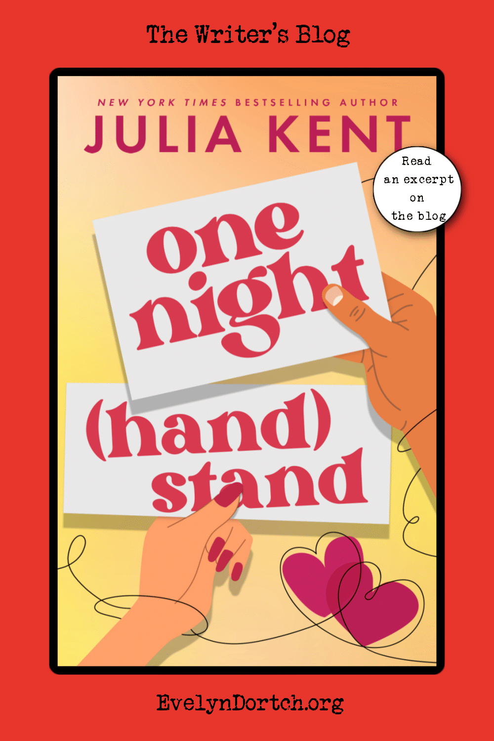 one night hand stand by julia kent book cover