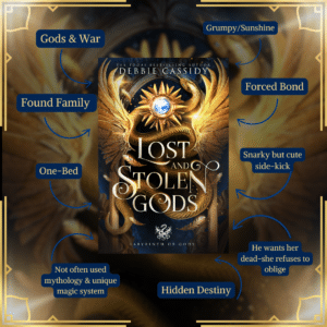 tropes of the book Lost and Stolen Gods by Debbie Cassidy