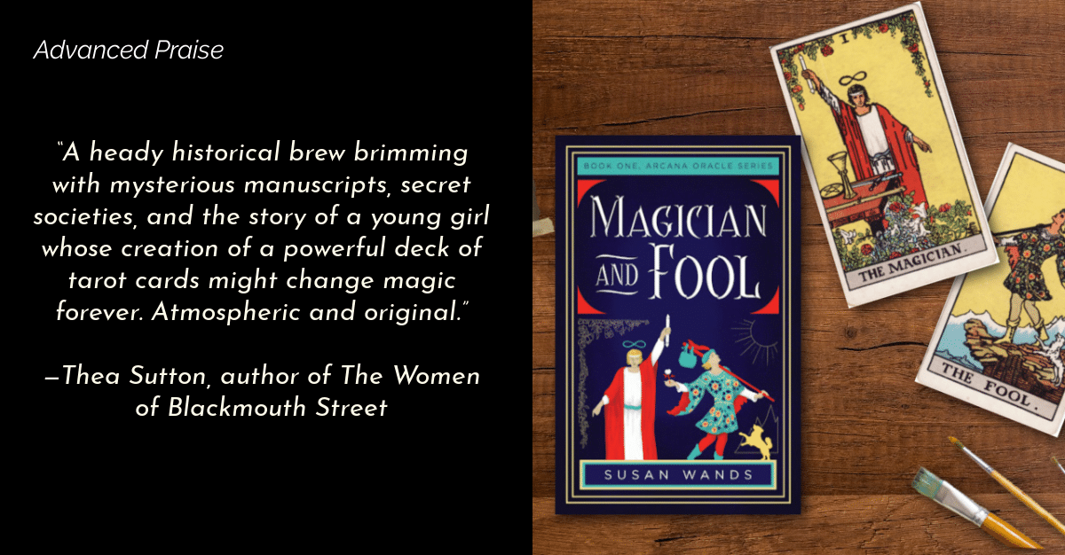 advanced praise quote for Magician and Fool by Susan Wands