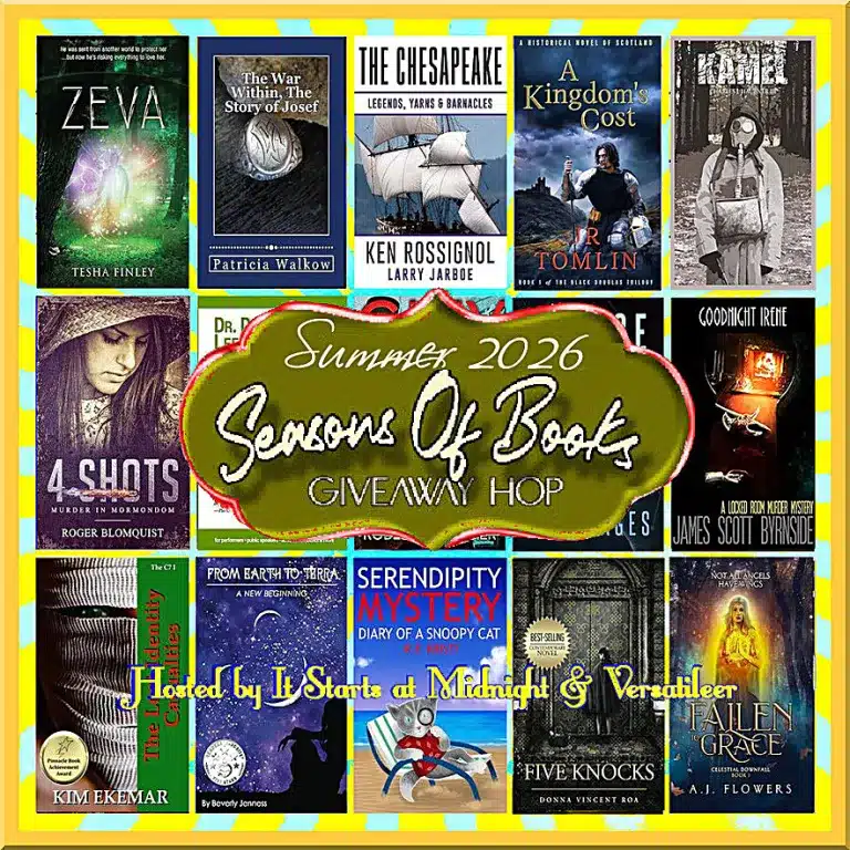 a square showing different book covers and text the summer season of books giveaway